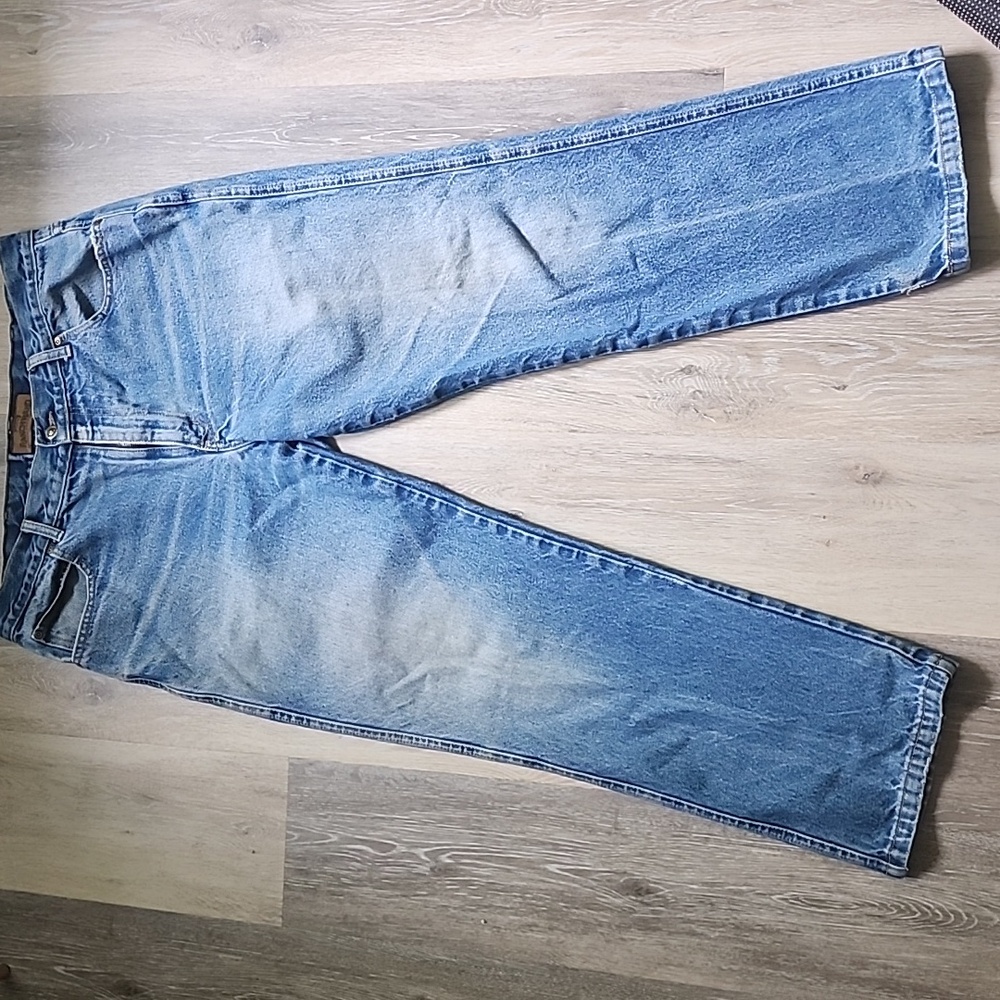 Vintage Schaefer Outfitter Ranch Hand Denim Jeans Classic Relaxed Fit Sz 35×38 - Picture 2 of 11